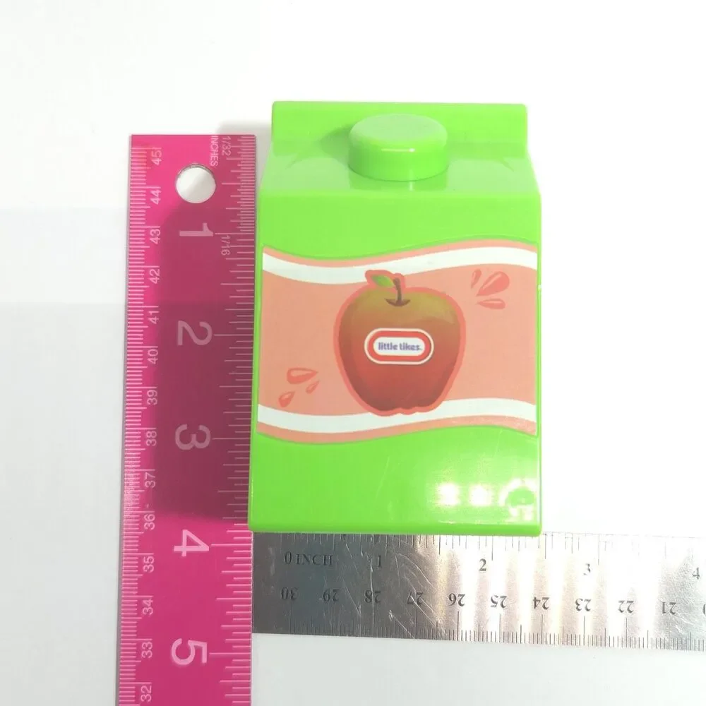 Little Tikes Shop N Learn Checkout Apple Juice Carton Replacement Part Play Food